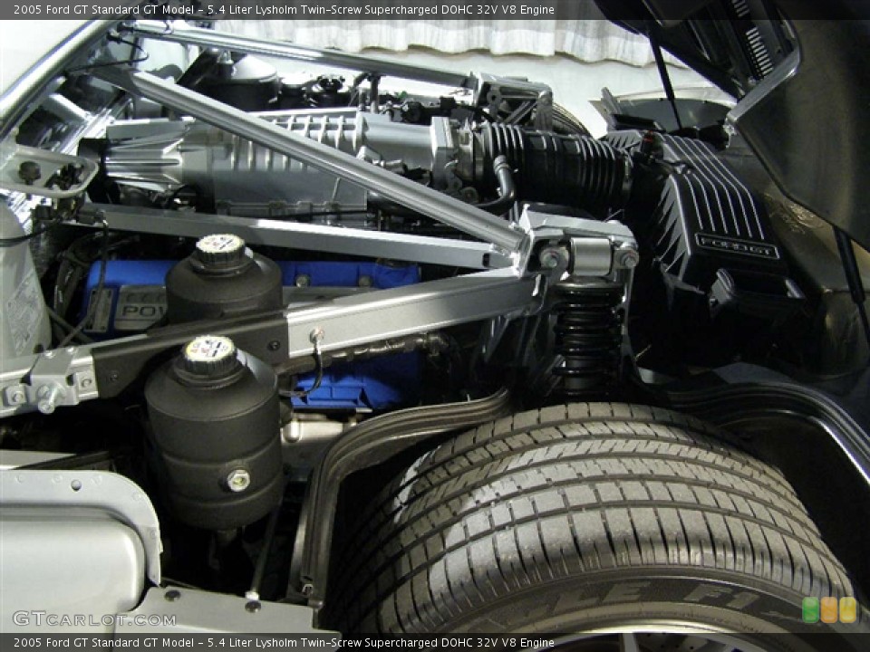 5.4 Liter Lysholm Twin-Screw Supercharged DOHC 32V V8 Engine for the 2005 Ford GT #83088