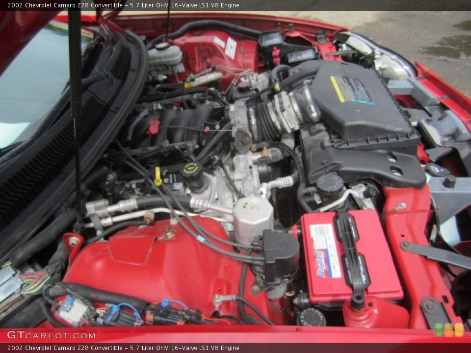 5.7 Liter OHV 16-Valve LS1 V8 Engine for the 2002 Chevrolet Camaro #83097180