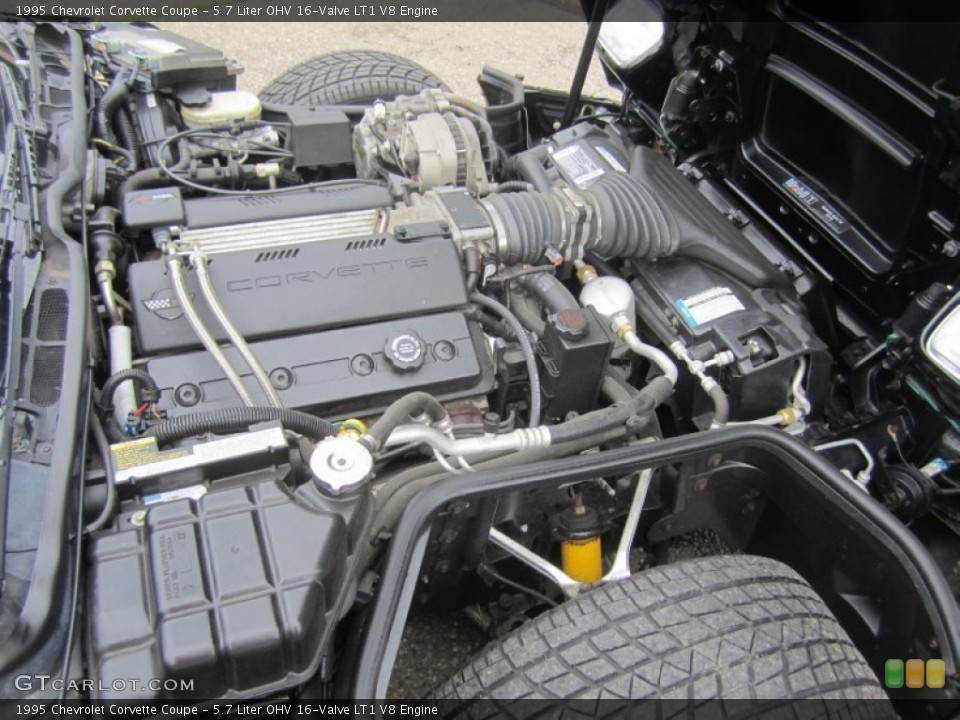 5.7 Liter OHV 16-Valve LT1 V8 Engine for the 1995 Chevrolet Corvette #83097623