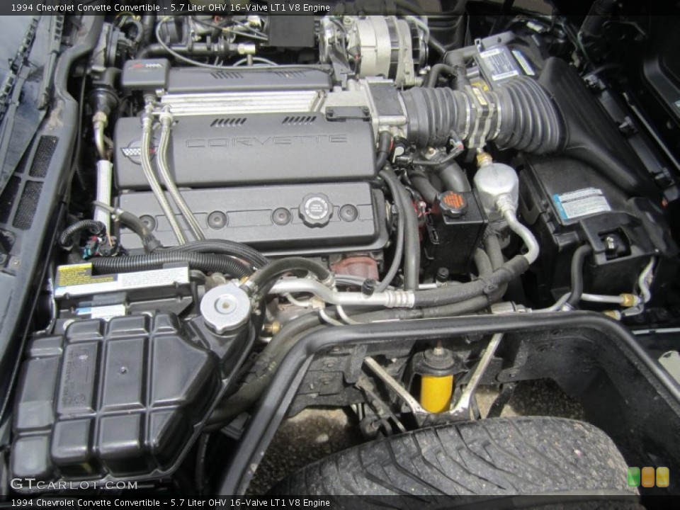 5.7 Liter OHV 16-Valve LT1 V8 Engine for the 1994 Chevrolet Corvette #83098130
