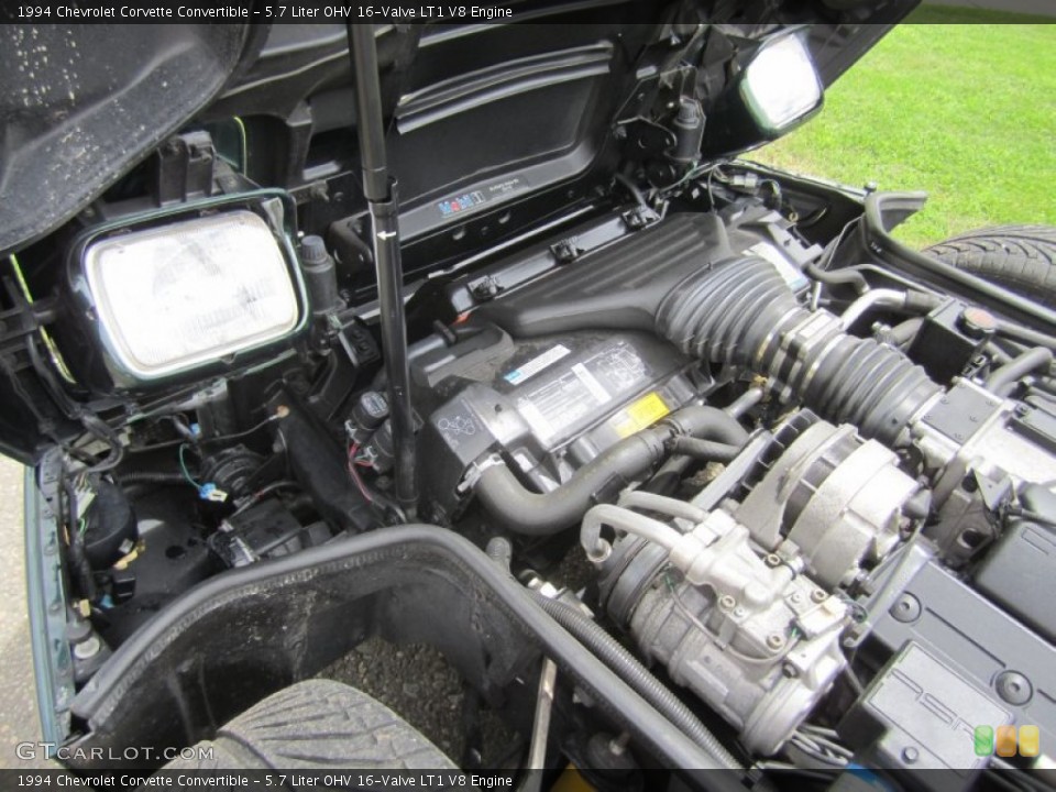 5.7 Liter OHV 16-Valve LT1 V8 Engine for the 1994 Chevrolet Corvette #83098163