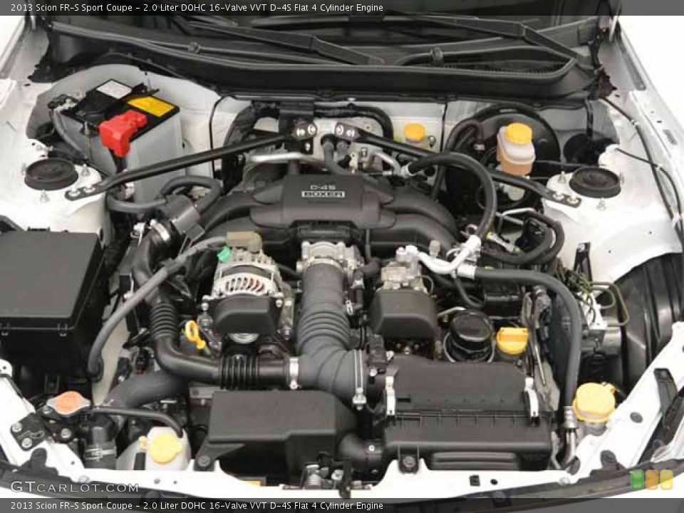 2.0 Liter DOHC 16-Valve VVT D-4S Flat 4 Cylinder Engine for the 2013 Scion FR-S #83100950