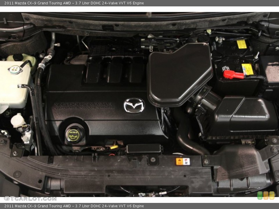 3.7 Liter DOHC 24-Valve VVT V6 Engine for the 2011 Mazda CX-9 #83105958