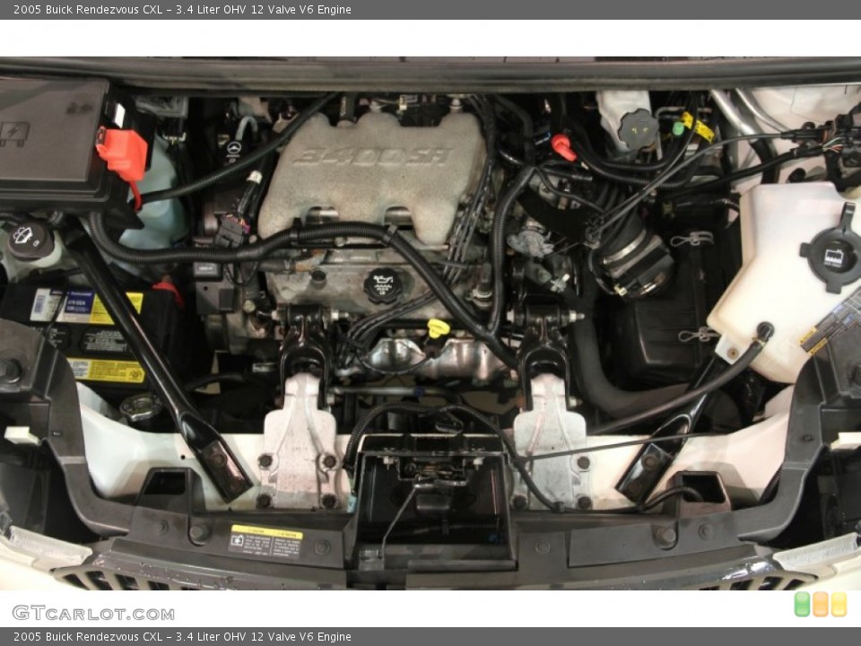 3.4 Liter OHV 12 Valve V6 Engine for the 2005 Buick Rendezvous #83106660