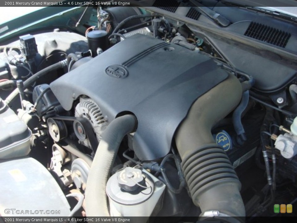 4.6 Liter SOHC 16 Valve V8 Engine for the 2001 Mercury Grand Marquis #83111958