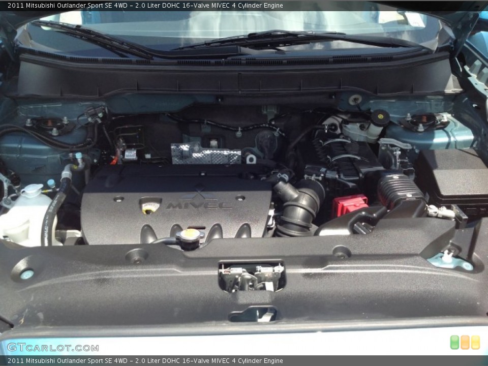 2.0 Liter DOHC 16-Valve MIVEC 4 Cylinder Engine for the 2011 Mitsubishi Outlander Sport #83118213