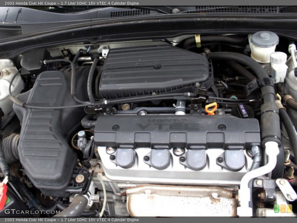 1.7 Liter SOHC 16V VTEC 4 Cylinder Engine for the 2003 Honda Civic #83121753