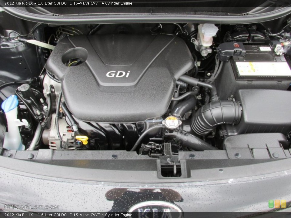 1.6 Liter GDi DOHC 16-Valve CVVT 4 Cylinder Engine for the 2012 Kia Rio #83133471
