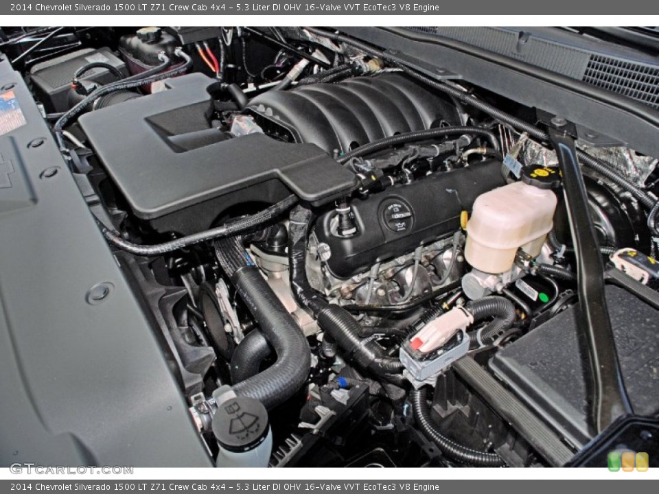 5.3 Liter DI OHV 16-Valve VVT EcoTec3 V8 Engine for the 2014 Chevrolet Silverado 1500 #83175391