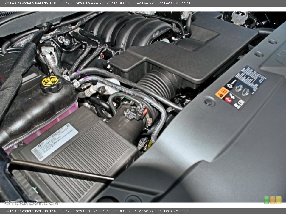 5.3 Liter DI OHV 16-Valve VVT EcoTec3 V8 Engine for the 2014 Chevrolet Silverado 1500 #83175414
