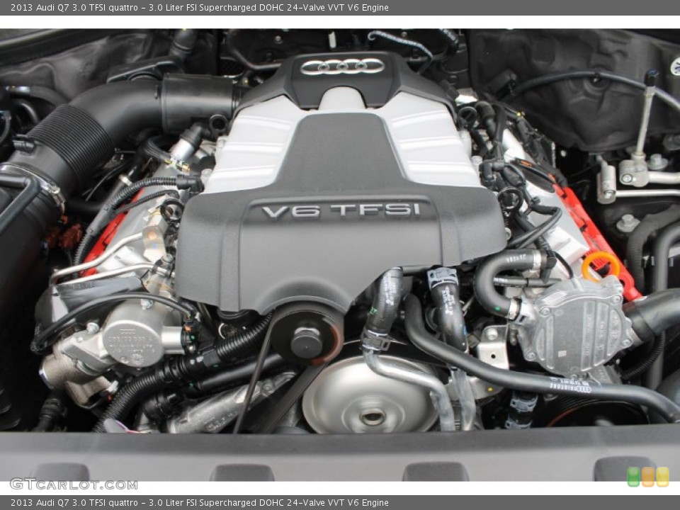 3.0 Liter FSI Supercharged DOHC 24-Valve VVT V6 Engine for the 2013 Audi Q7 #83181942