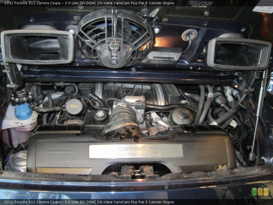 3.6 Liter DFI DOHC 24-Valve VarioCam Plus Flat 6 Cylinder Engine for the 2012 Porsche 911 #83184724