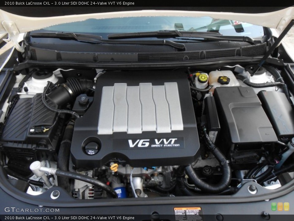 3.0 Liter SIDI DOHC 24-Valve VVT V6 Engine for the 2010 Buick LaCrosse #83192016