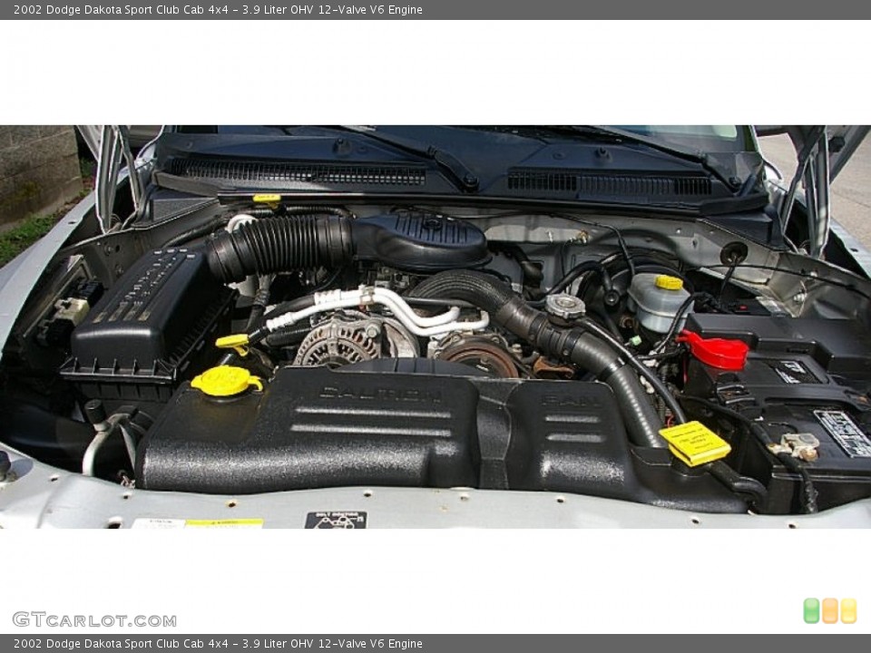 3.9 Liter OHV 12-Valve V6 Engine for the 2002 Dodge Dakota #83198798