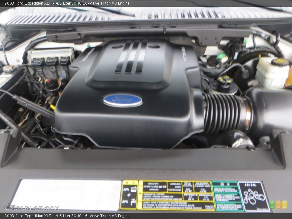 4.6 Liter SOHC 16-Valve Triton V8 Engine for the 2003 Ford Expedition #83214609