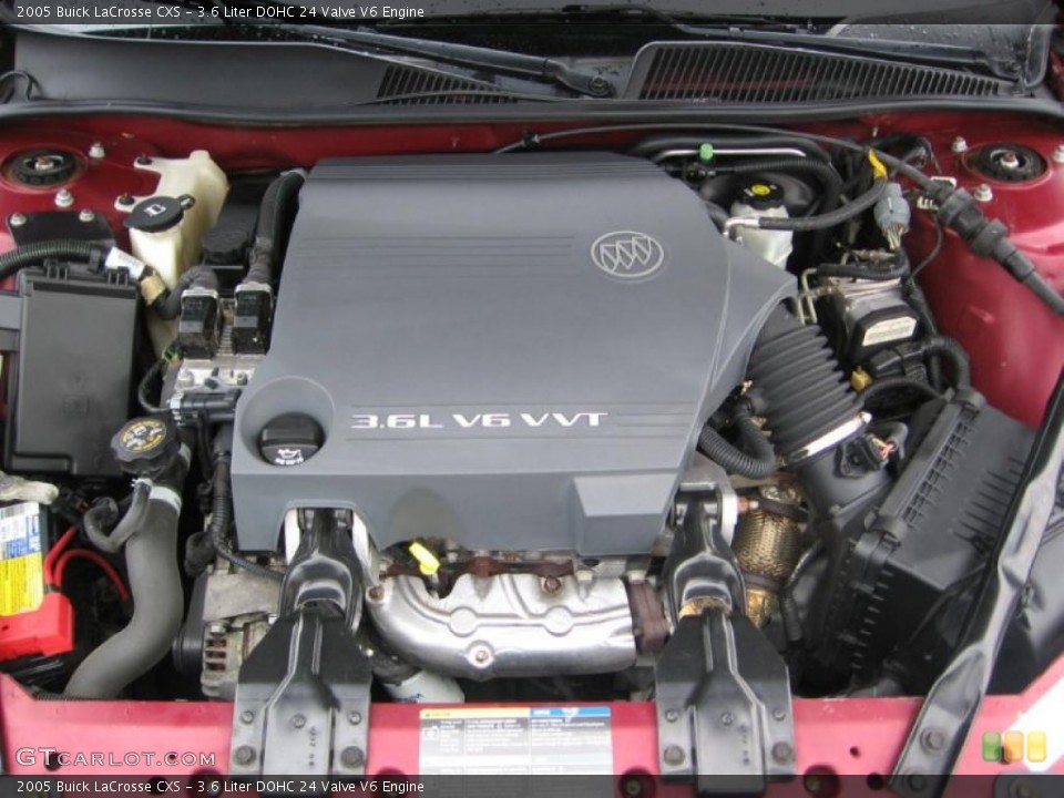 3.6 Liter DOHC 24 Valve V6 Engine for the 2005 Buick LaCrosse #83218688