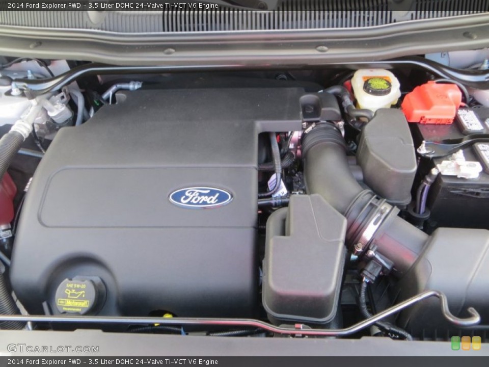 3.5 Liter DOHC 24-Valve Ti-VCT V6 Engine for the 2014 Ford Explorer #83221673