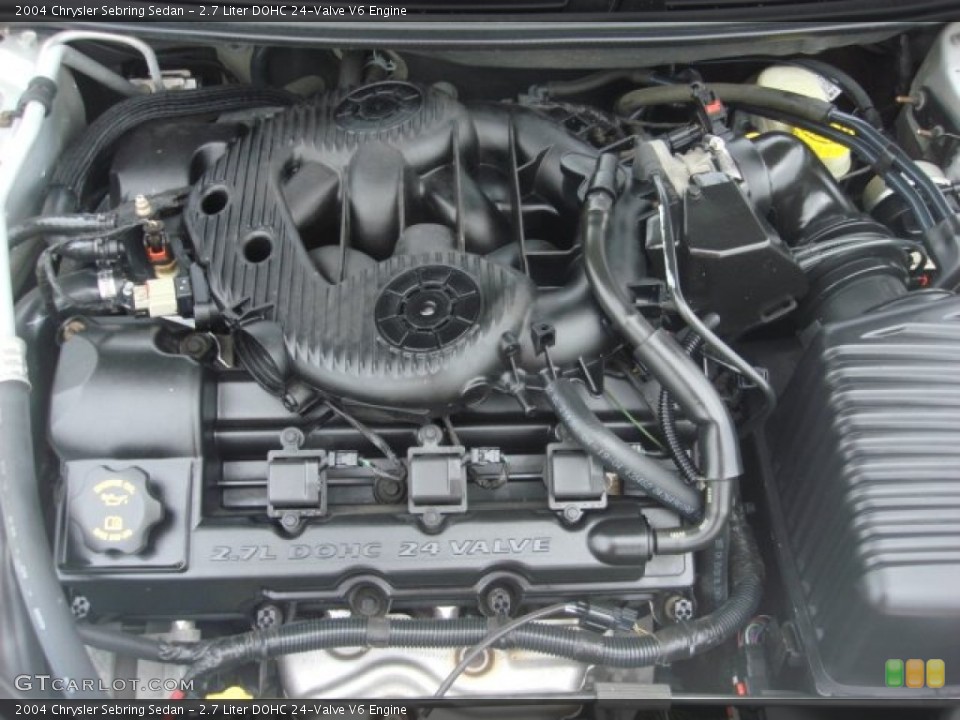 2.7 Liter DOHC 24-Valve V6 Engine for the 2004 Chrysler Sebring #83222694