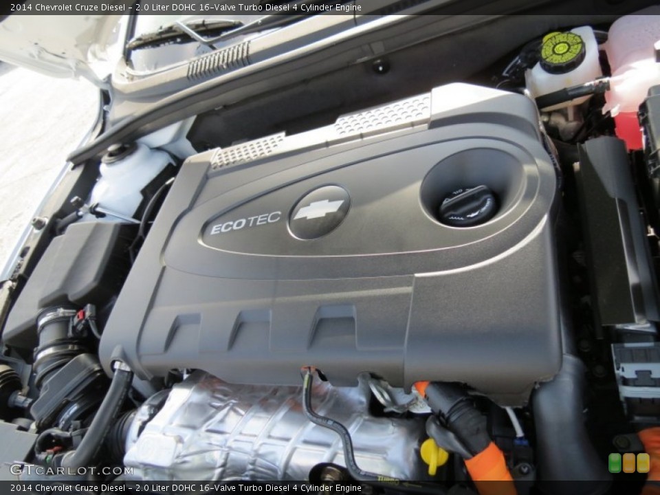 2.0 Liter DOHC 16-Valve Turbo Diesel 4 Cylinder Engine for the 2014 Chevrolet Cruze #83223464
