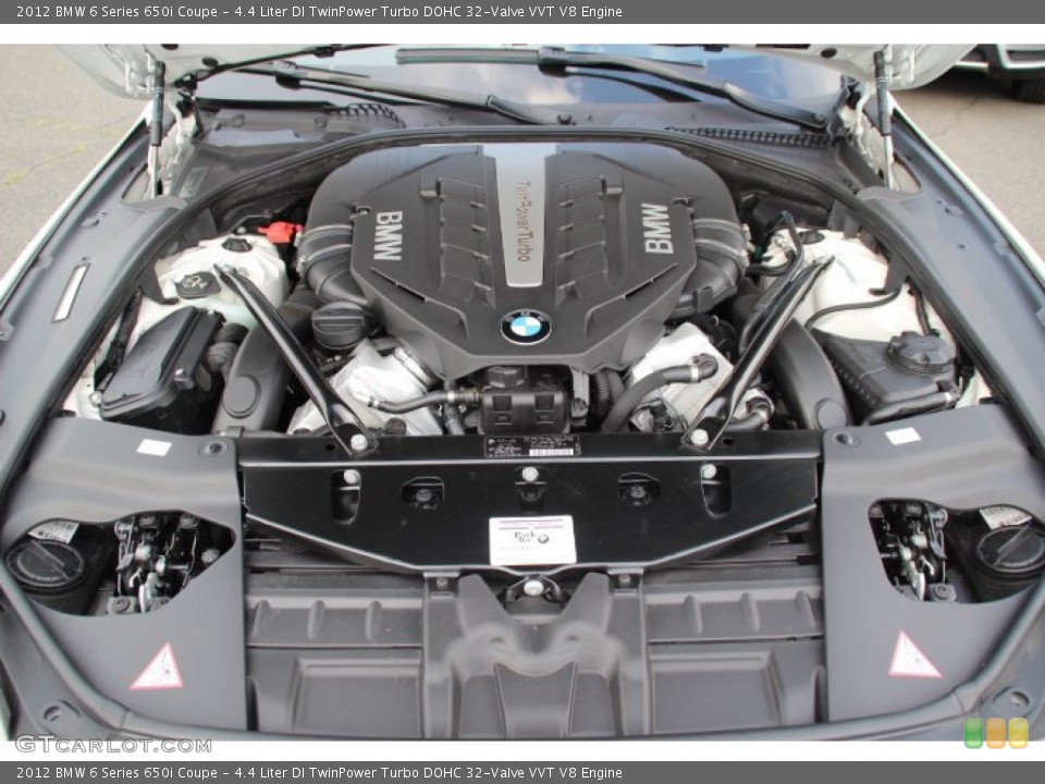 4.4 Liter DI TwinPower Turbo DOHC 32-Valve VVT V8 Engine for the 2012 BMW 6 Series #83230806