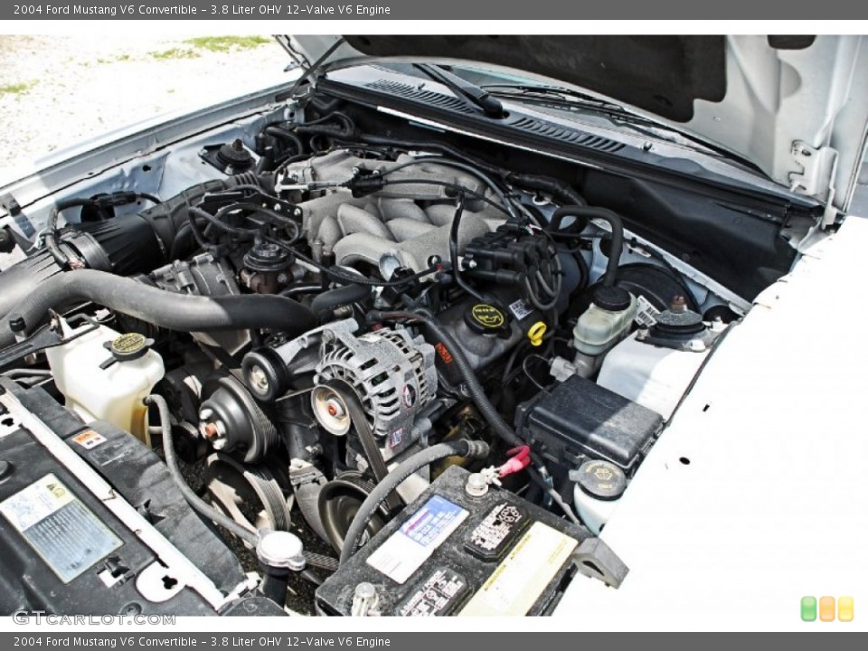 3.8 Liter OHV 12-Valve V6 Engine for the 2004 Ford Mustang #83232163
