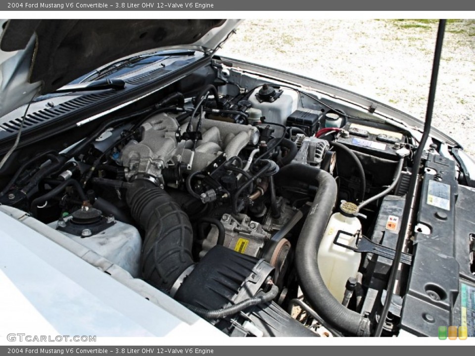 3.8 Liter OHV 12-Valve V6 Engine for the 2004 Ford Mustang #83232184