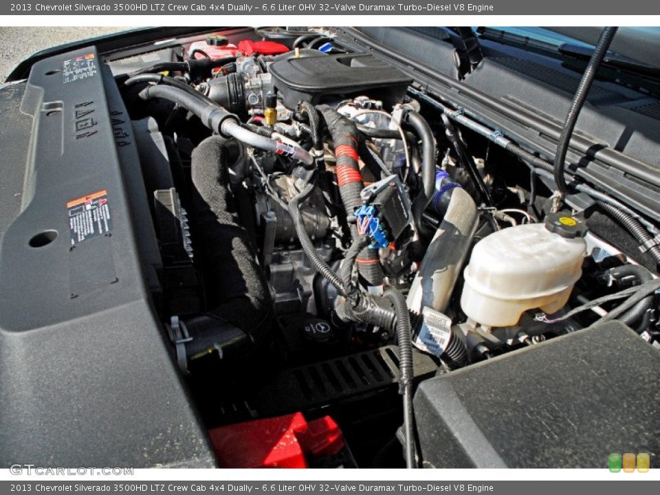 6.6 Liter OHV 32-Valve Duramax Turbo-Diesel V8 Engine for the 2013 Chevrolet Silverado 3500HD #83232848