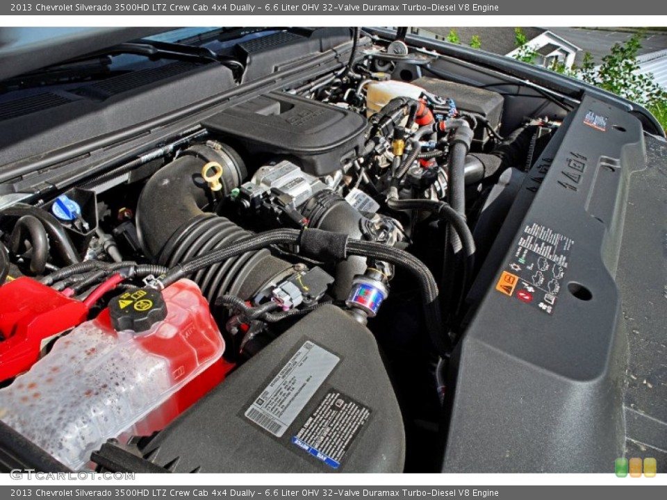 6.6 Liter OHV 32-Valve Duramax Turbo-Diesel V8 Engine for the 2013 Chevrolet Silverado 3500HD #83232879