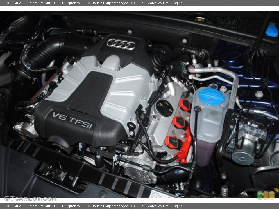 3.0 Liter FSI Supercharged DOHC 24-Valve VVT V6 Engine for the 2014 Audi S4 #83247560