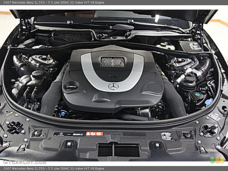 5.5 Liter DOHC 32-Valve VVT V8 Engine for the 2007 Mercedes-Benz CL #83267061