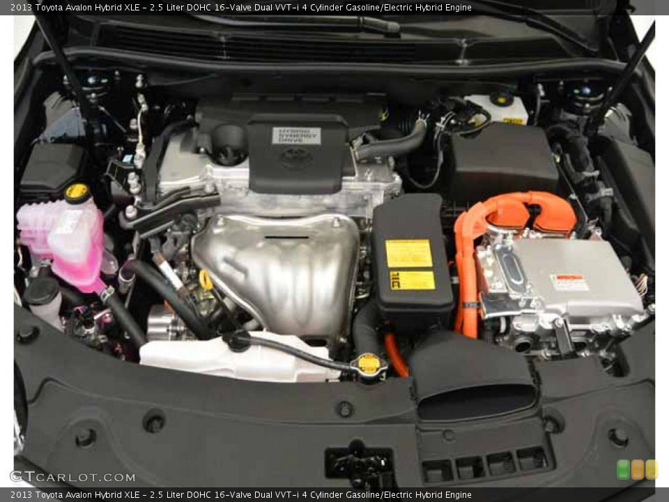 2.5 Liter DOHC 16-Valve Dual VVT-i 4 Cylinder Gasoline/Electric Hybrid Engine for the 2013 Toyota Avalon #83267571