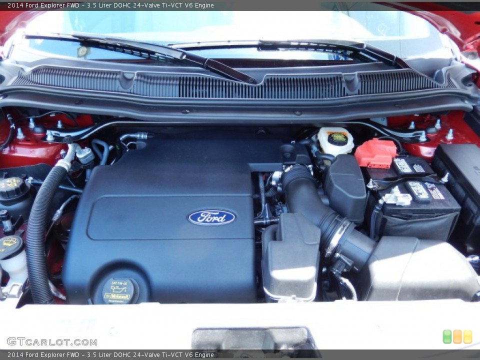 3.5 Liter DOHC 24-Valve Ti-VCT V6 Engine for the 2014 Ford Explorer #83269525