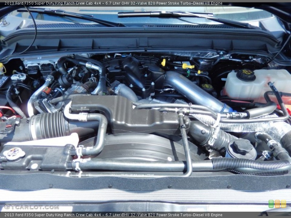 6.7 Liter OHV 32-Valve B20 Power Stroke Turbo-Diesel V8 Engine for the 2013 Ford F350 Super Duty #83271750