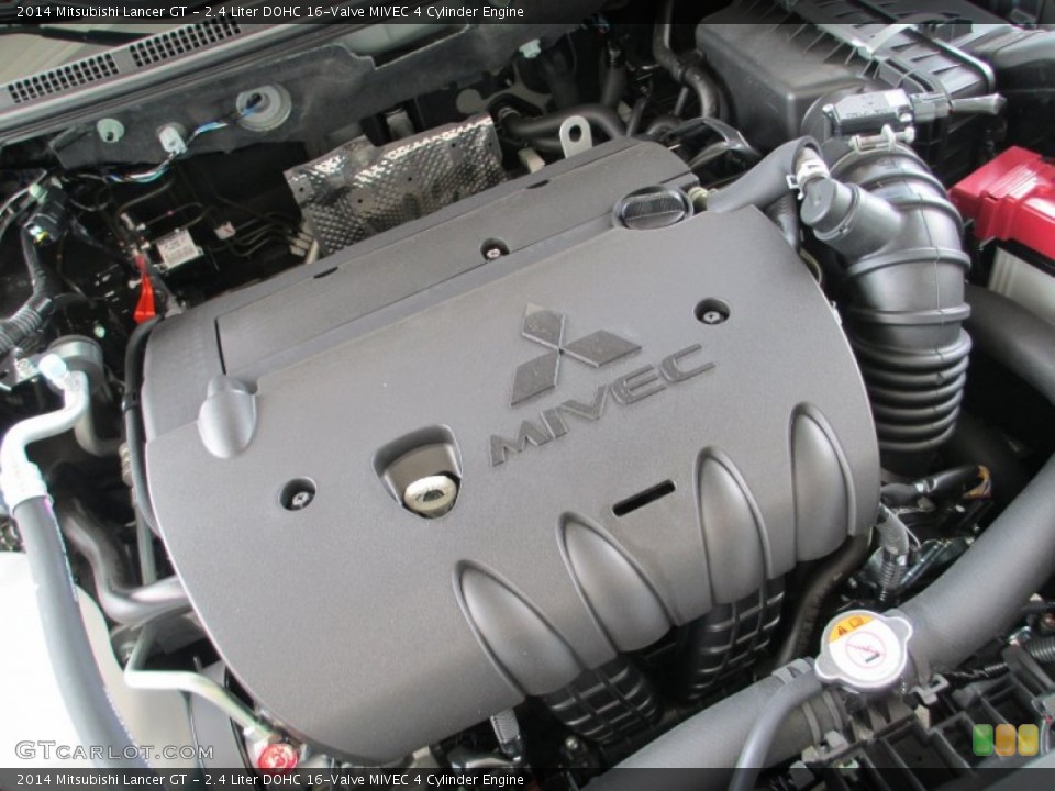 2.4 Liter DOHC 16-Valve MIVEC 4 Cylinder Engine for the 2014 Mitsubishi Lancer #83279557