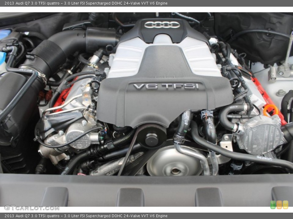 3.0 Liter FSI Supercharged DOHC 24-Valve VVT V6 Engine for the 2013 Audi Q7 #83280359