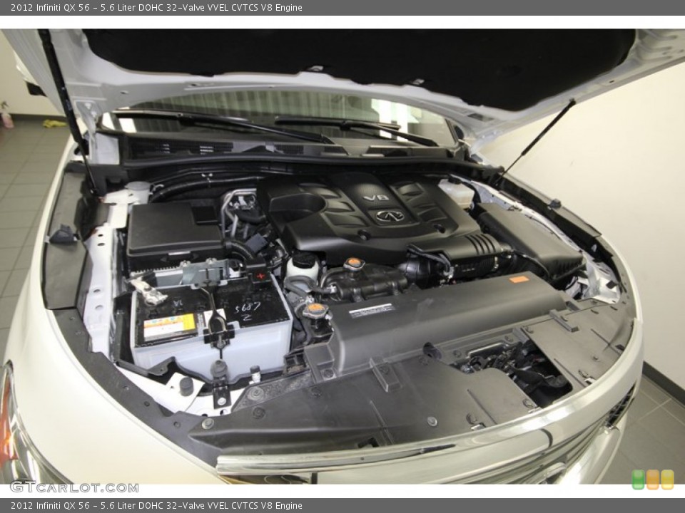 5.6 Liter DOHC 32-Valve VVEL CVTCS V8 Engine for the 2012 Infiniti QX #83287459