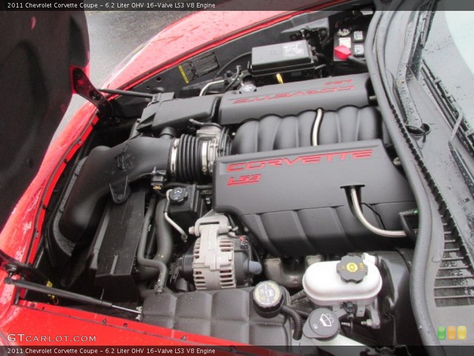 6.2 Liter OHV 16-Valve LS3 V8 Engine for the 2011 Chevrolet Corvette #83290542