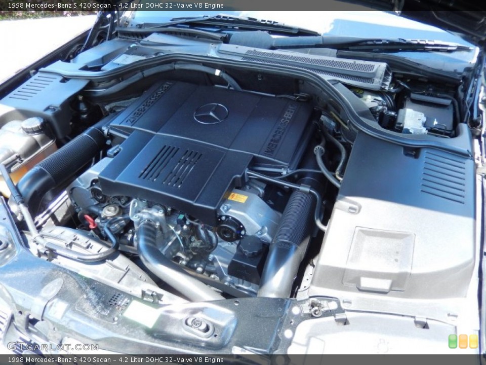 4.2 Liter DOHC 32-Valve V8 Engine for the 1998 Mercedes-Benz S #83296271