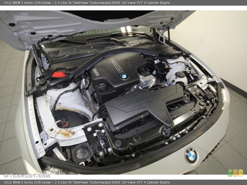 2.0 Liter DI TwinPower Turbocharged DOHC 16-Valve VVT 4 Cylinder Engine for the 2012 BMW 3 Series #83296929