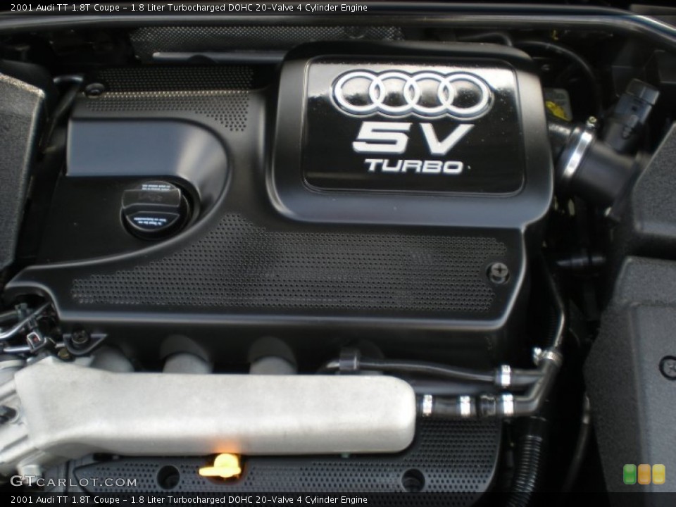 1.8 Liter Turbocharged DOHC 20-Valve 4 Cylinder Engine for the 2001 Audi TT #83302287