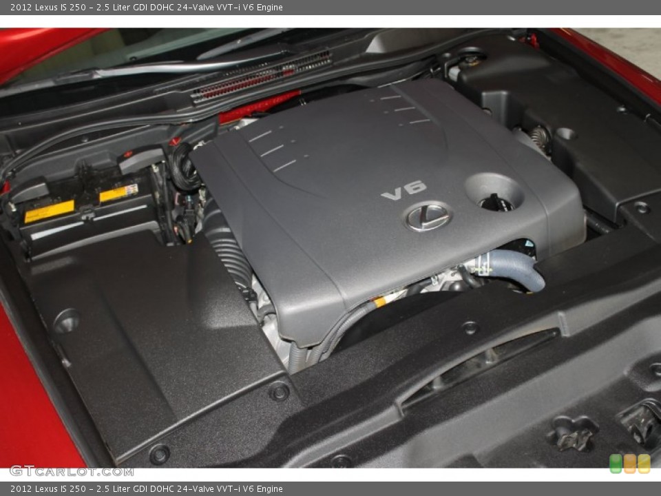 2.5 Liter GDI DOHC 24-Valve VVT-i V6 Engine for the 2012 Lexus IS #83303275