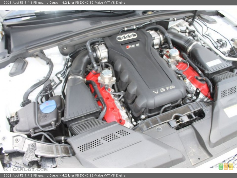 4.2 Liter FSI DOHC 32-Valve VVT V8 Engine for the 2013 Audi RS 5 #83308239