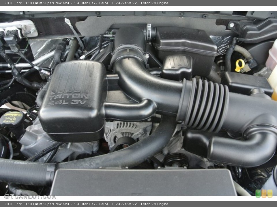 5.4 Liter Flex-Fuel SOHC 24-Valve VVT Triton V8 Engine for the 2010 Ford F150 #83309576