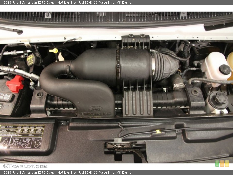 4.6 Liter Flex-Fuel SOHC 16-Valve Triton V8 Engine for the 2013 Ford E Series Van #83334034