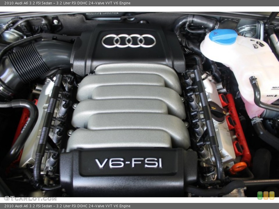 3.2 Liter FSI DOHC 24-Valve VVT V6 2010 Audi A6 Engine
