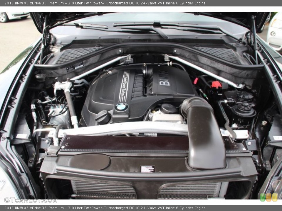 3.0 Liter TwinPower-Turbocharged DOHC 24-Valve VVT Inline 6 Cylinder Engine for the 2013 BMW X5 #83348923
