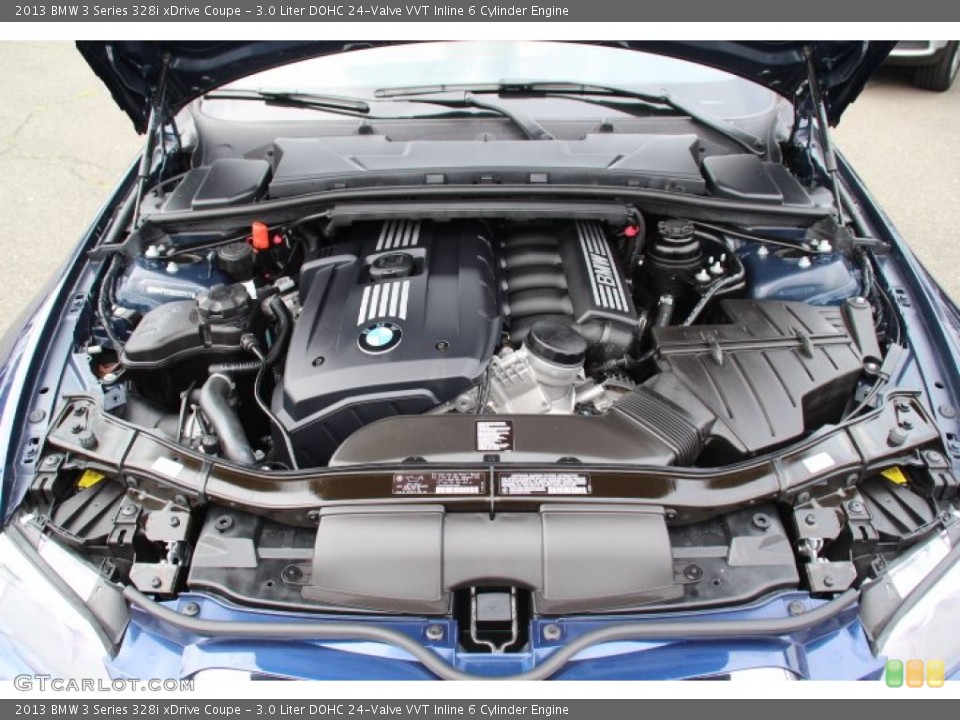 3.0 Liter DOHC 24-Valve VVT Inline 6 Cylinder Engine for the 2013 BMW 3 Series #83350141