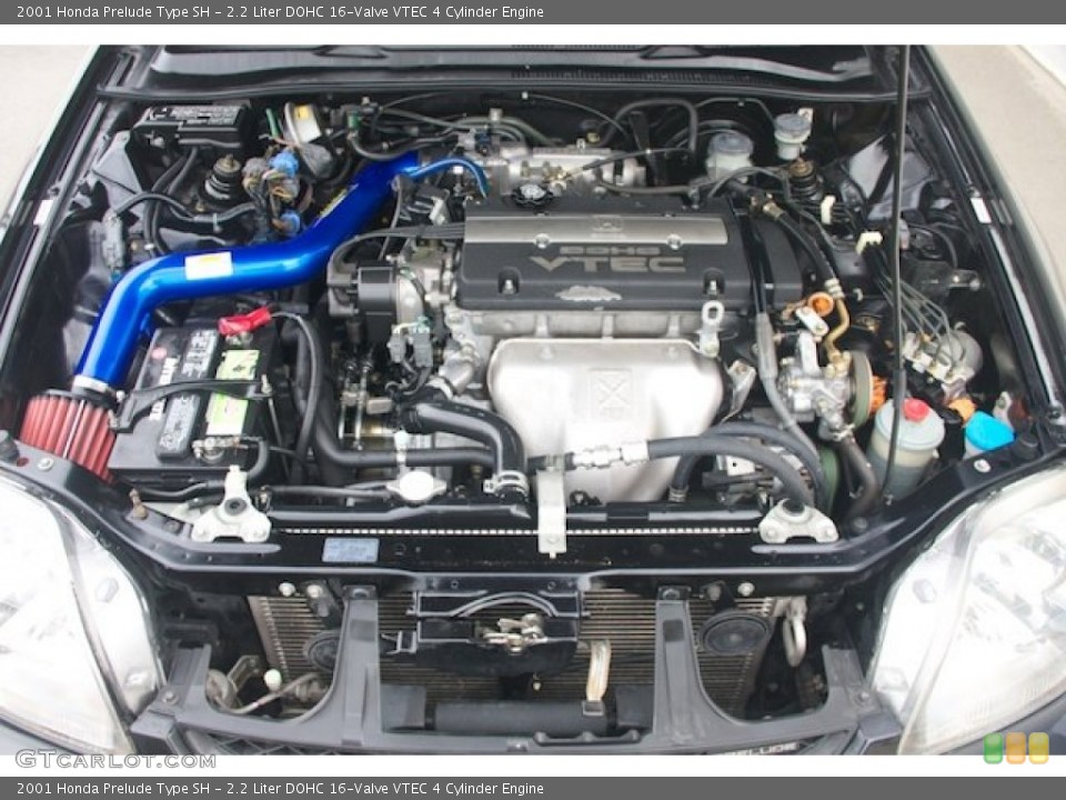 2.2 Liter DOHC 16-Valve VTEC 4 Cylinder Engine for the 2001 Honda Prelude #83354479