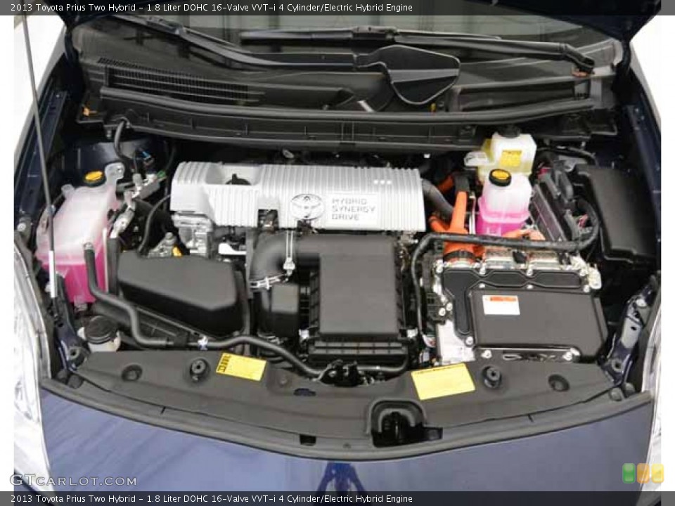 1.8 Liter DOHC 16-Valve VVT-i 4 Cylinder/Electric Hybrid Engine for the 2013 Toyota Prius #83356346