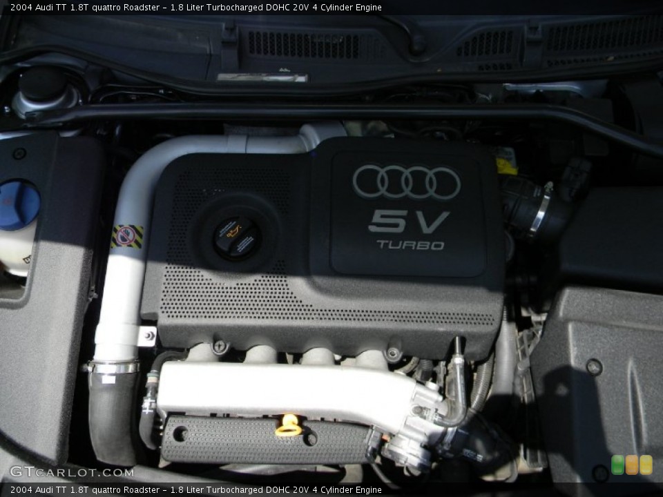 1.8 Liter Turbocharged DOHC 20V 4 Cylinder Engine for the 2004 Audi TT #83361115